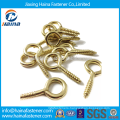 Yellow Zinc Plated Welded Eye Screws